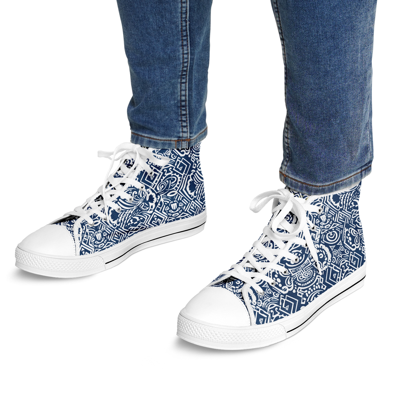 Chokefish™ Urban Peak Retro High Tops-Maori-001
