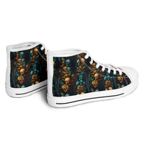 Chokefish™ Urban Peak Retro High Tops-Skulls-003