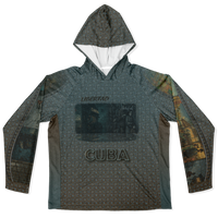 Chokefish™ Long Sleeve Every Day All Weather Shirt Men's Hooded Story-Of-Cuba