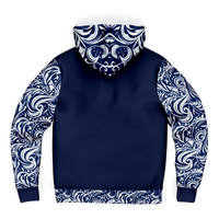 Chokefish™ Microfleece Zip-Up Hoodie Maori-006B