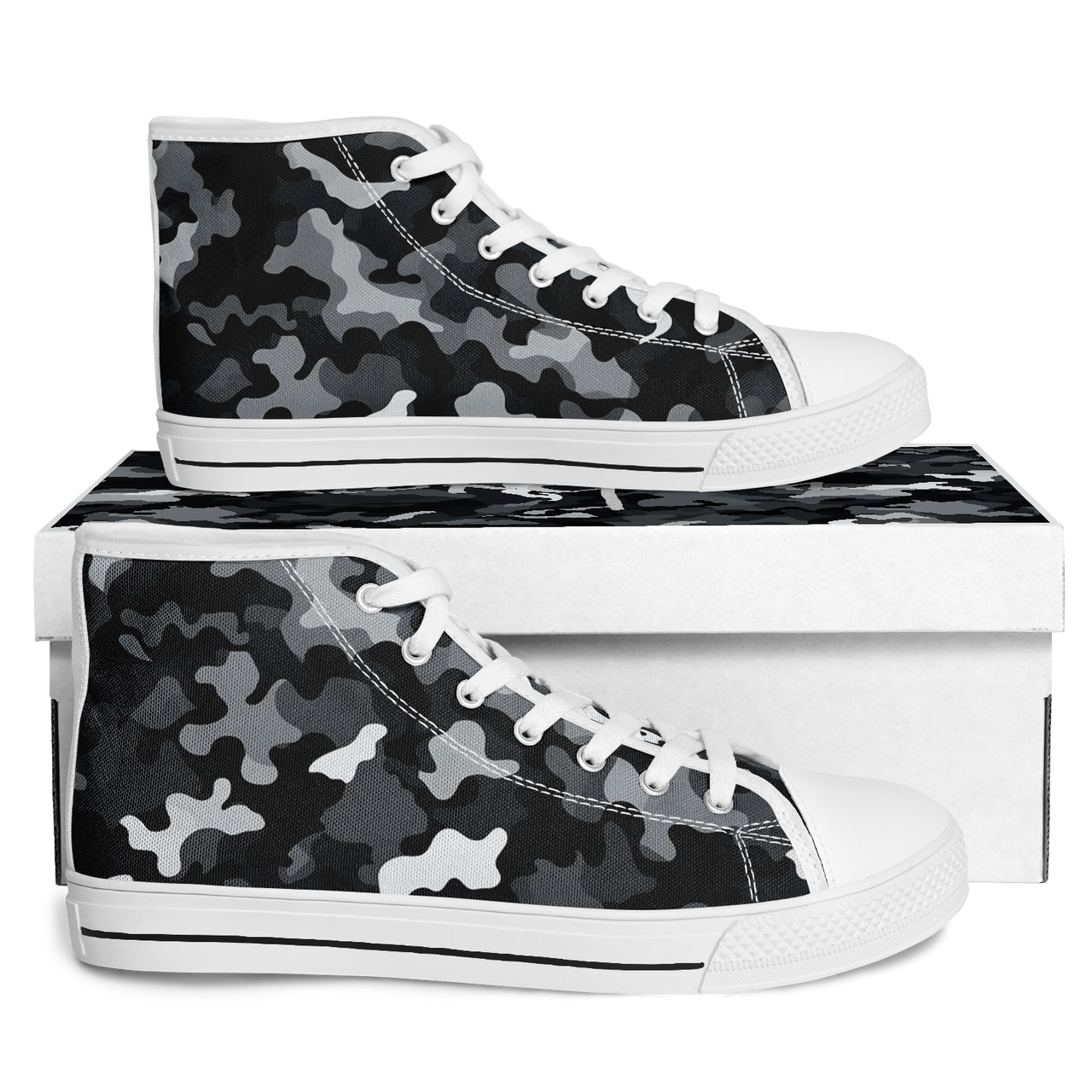 Chokefish™ Urban Peak Retro High Tops-Camouflage-007