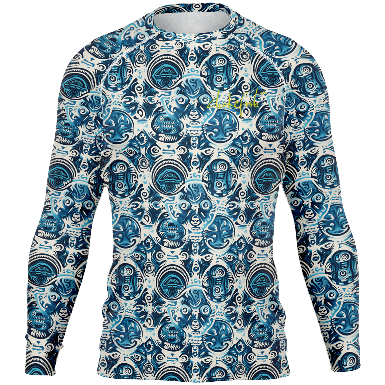 Chokefish™ Long Sleeve Rashguard Sun&Saltwater Men's Shirt-004