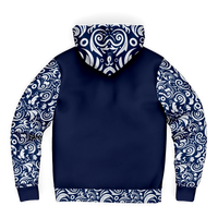 Chokefish™ Microfleece Zip-Up Hoodie Maori-003