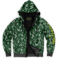 Chokefish™ Microfleece Zip-Up Hoodie Camouflage-020B
