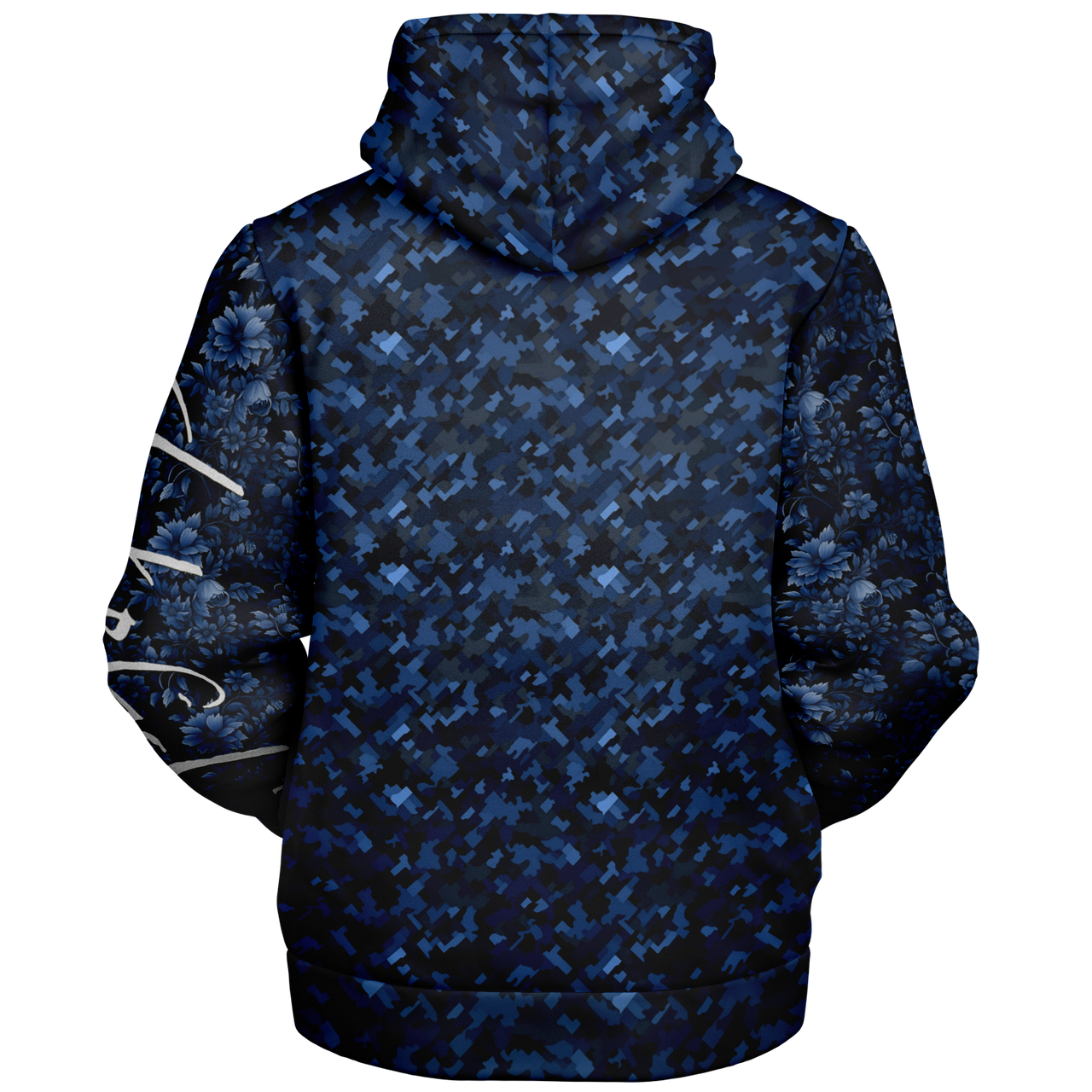 Chokefish™ Microfleece Zip-Up Hoodie Camouflage-019