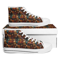 Chokefish™ Urban Peak Retro High Tops-Skulls-005