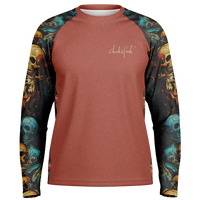 Chokefish™ Long Sleeve Every Day All Weather Skulls Shirt Men's-002 - SLE