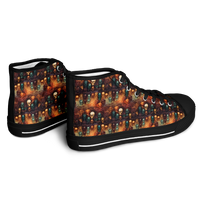 Chokefish™ Urban Peak Retro High Tops-Skulls-002