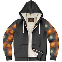 Chokefish™ Microfleece Zip-Up Hoodie Sun&Saltwater-004SE