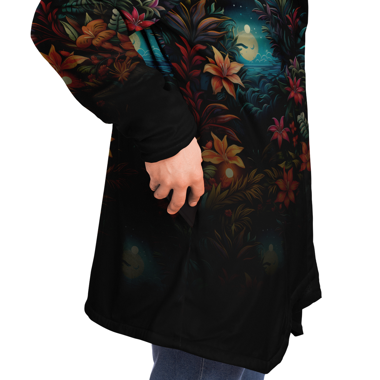Chokefish™ Floral Cloaks Unisex-007B