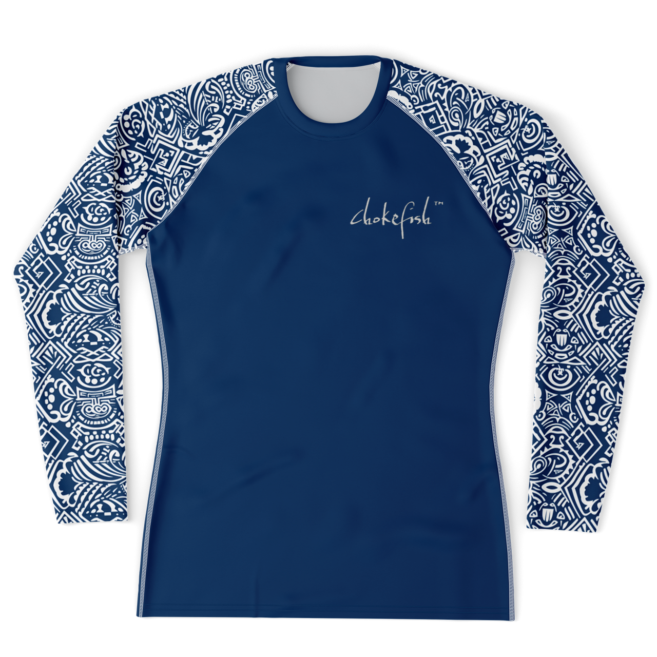 Chokefish™ Long Sleeve Rashguard Maori Men's Shirt-001