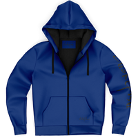 Chokefish™ Microfleece Zip-Up Hoodie Solid Colors-005B