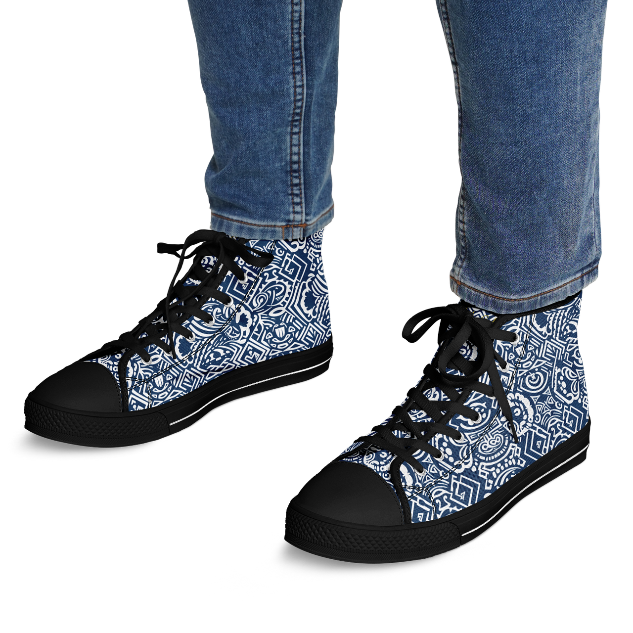 Chokefish™ Urban Peak Retro High Tops-Maori-001-2