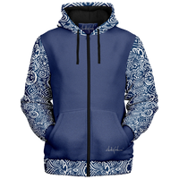 Chokefish™ Microfleece Zip-Up Hoodie Maori-001B