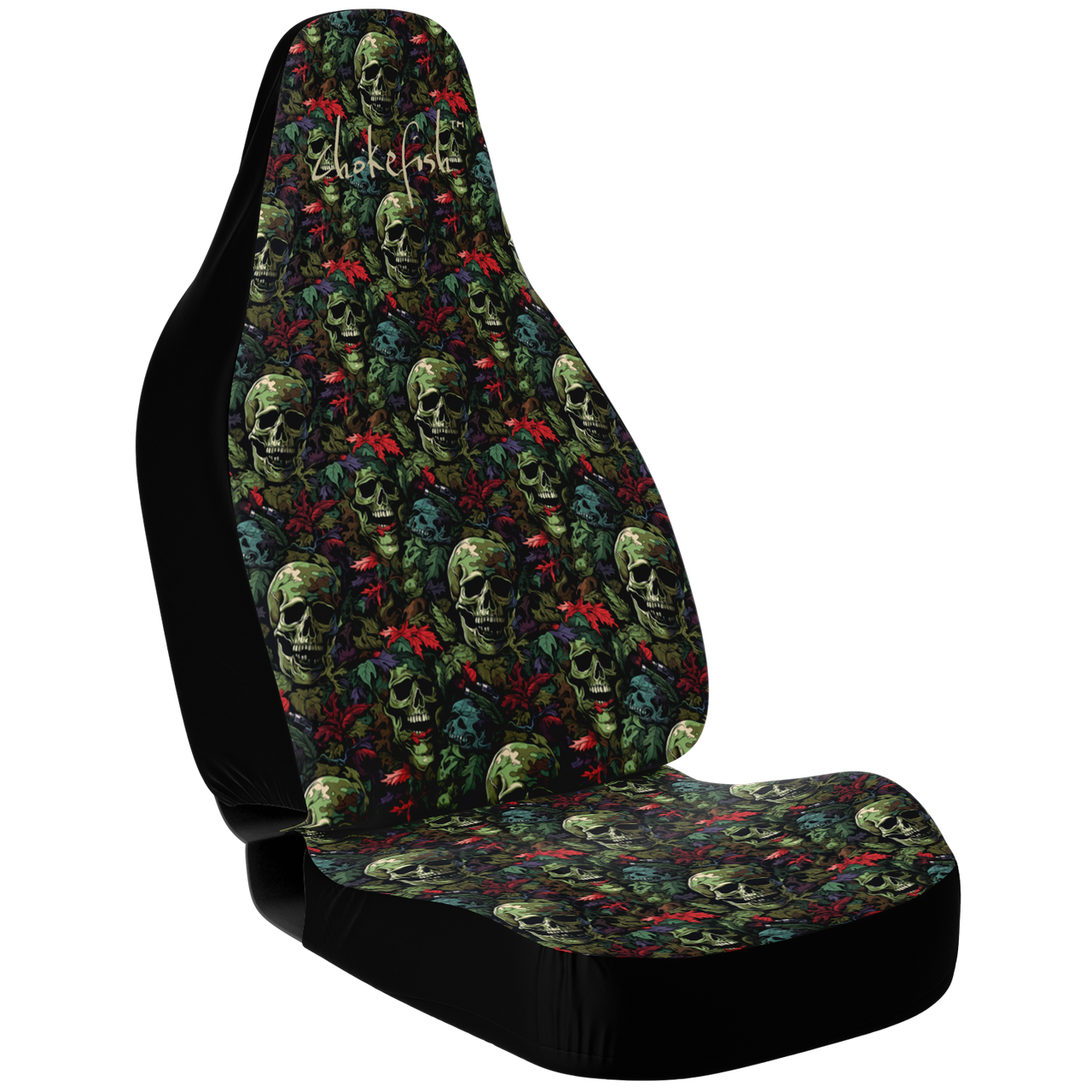 Chokefish™ Skulls Seat Covers Unisex-023