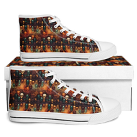 Chokefish™ Urban Peak Retro High Tops-Skulls-001