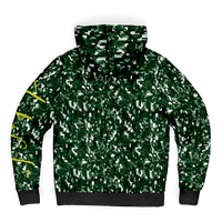 Chokefish™ Microfleece Zip-Up Hoodie Camouflage-020B