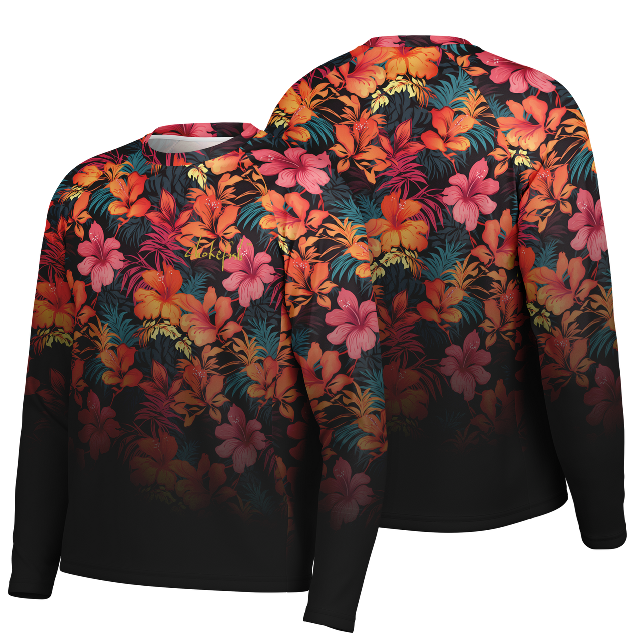 Chokefish™ Long Sleeve Every Day All Weather Floral Shirt Men's-015