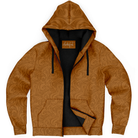 Chokefish™ Microfleece Zip-Up Hoodie Maori-012B