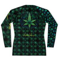 Chokefish™ Long Sleeve Rashguard Cannabis Men's Shirt-013-Special Edition