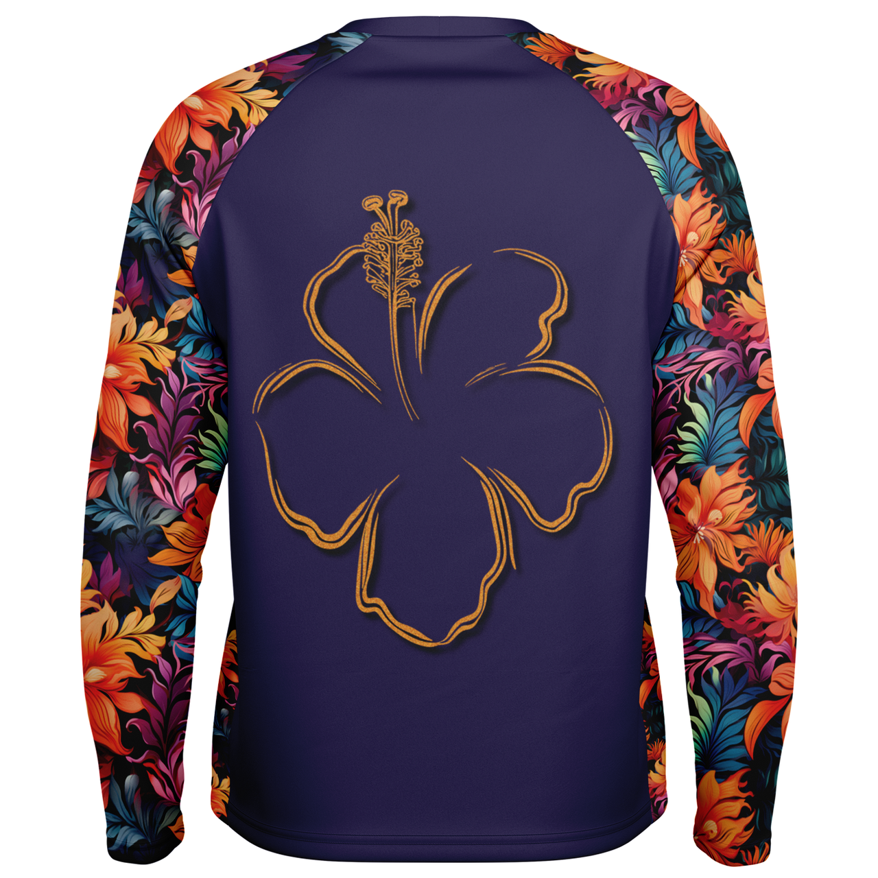 Chokefish™ Long Sleeve Every Day All Weather Floral Shirt Men's-016 - SLE