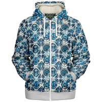 Chokefish™ Microfleece Zip-Up Hoodie Sun&Saltwater-001