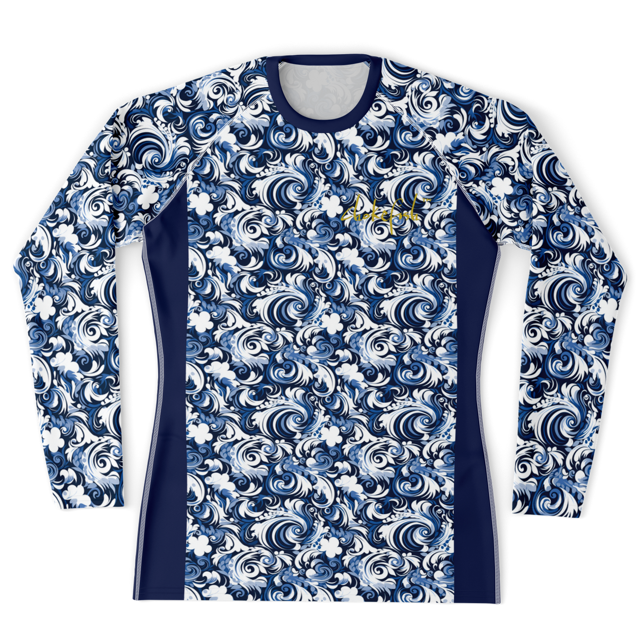 Chokefish™ Long Sleeve Rashguard Maori Men's Shirt-016