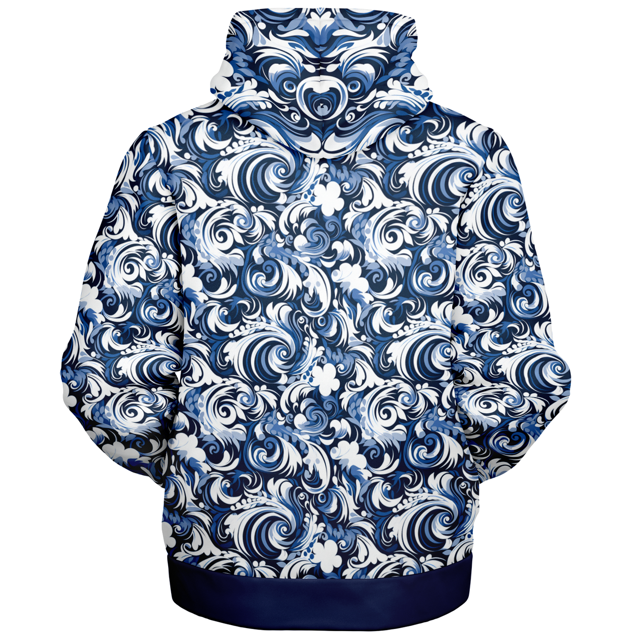 Chokefish™ Microfleece Zip-Up Hoodie Maori-008-2B