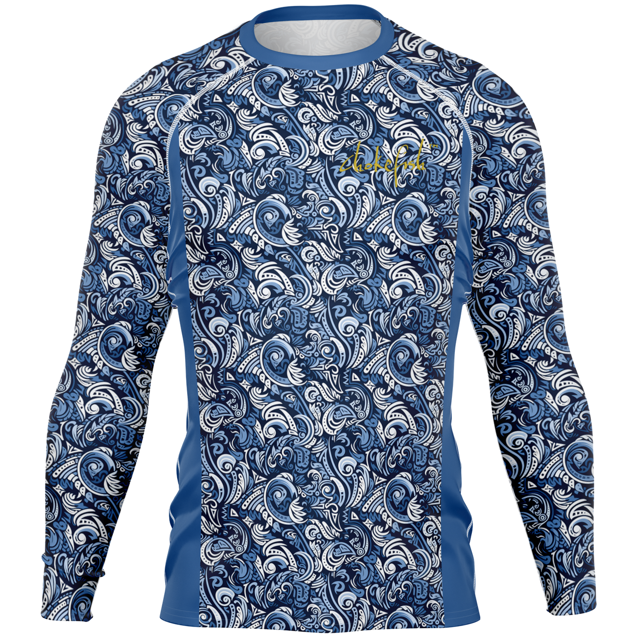 Chokefish™ Long Sleeve Rashguard Maori Men's Shirt-012
