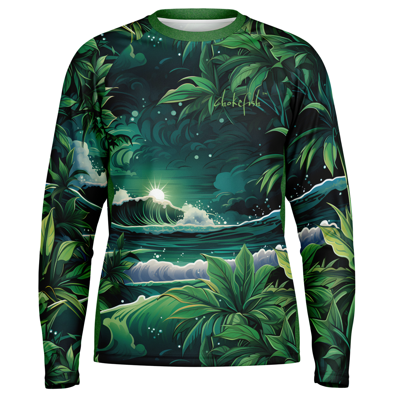 Chokefish™ Long Sleeve Every Day All Weather Floral Shirt Men's-021