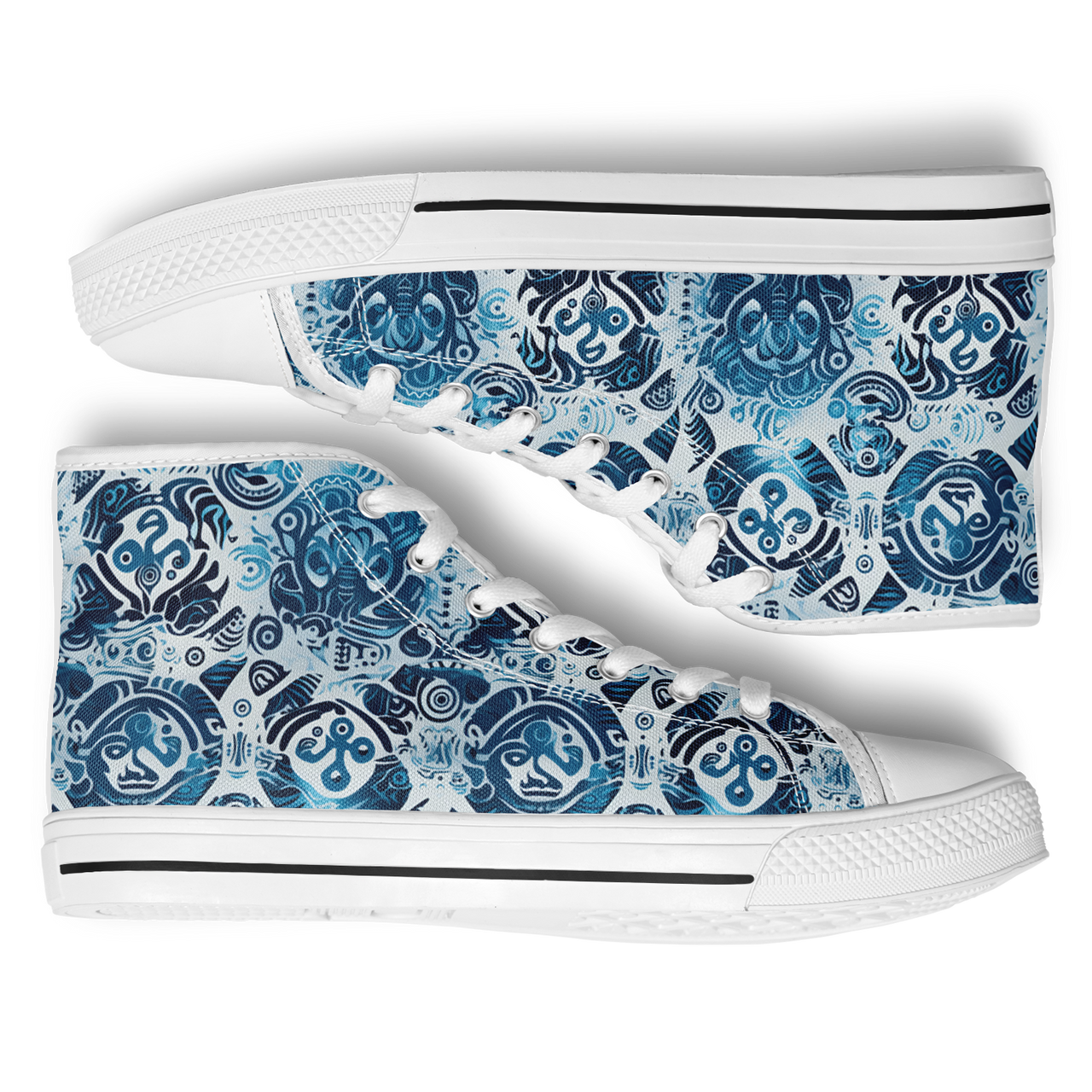 Chokefish™ Urban Peak Retro High Tops-Sun&Saltwater-001