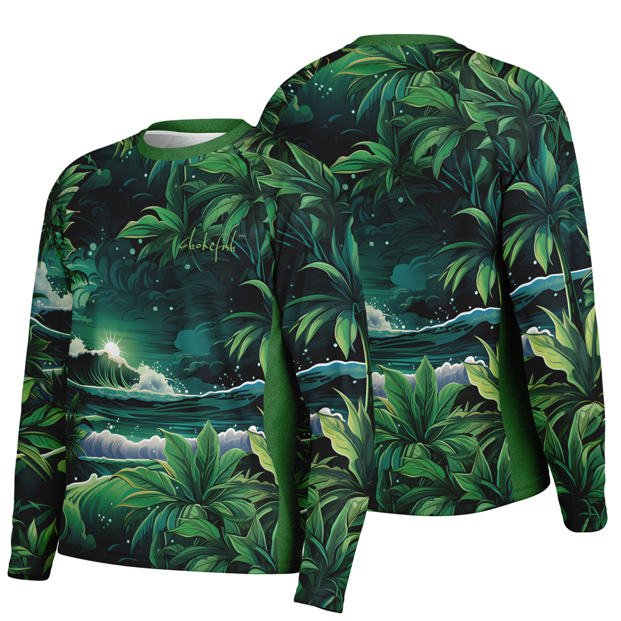 Chokefish™ Long Sleeve Every Day All Weather Floral Shirt Men's-021
