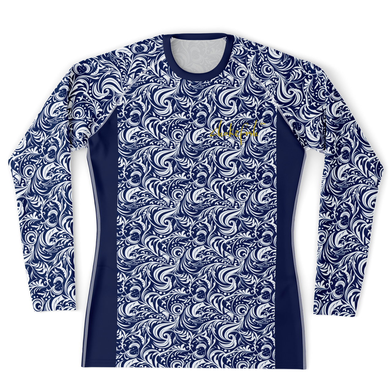 Chokefish™ Long Sleeve Rashguard Maori Men's Shirt-014
