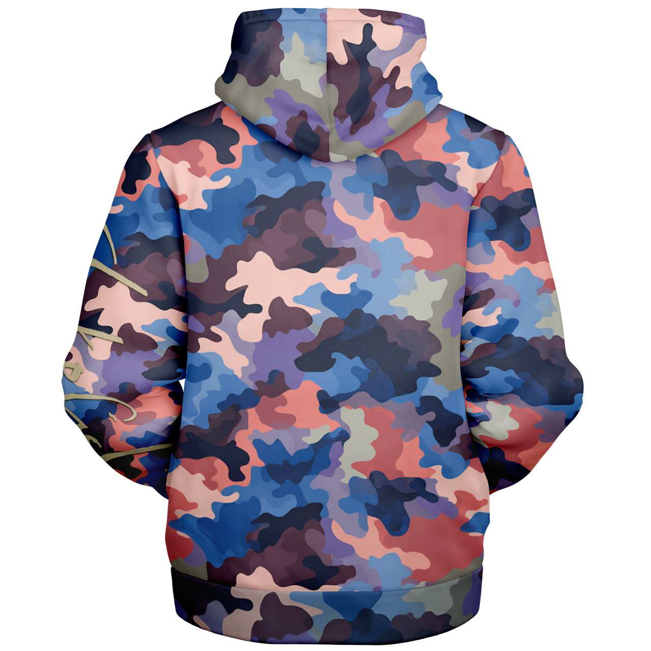 Chokefish™ Microfleece Zip-Up Hoodie Camouflage-004