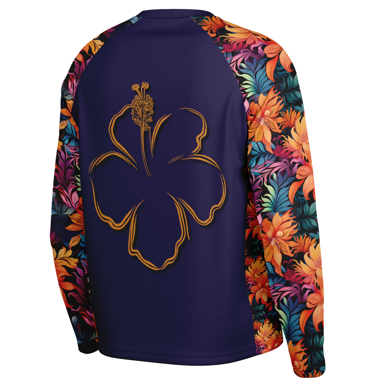 Chokefish™ Long Sleeve Every Day All Weather Floral Shirt Men's-016 - SLE