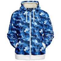 Chokefish™ Microfleece Zip-Up Hoodie Camouflage-021
