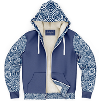Chokefish™ Microfleece Zip-Up Hoodie Maori-001