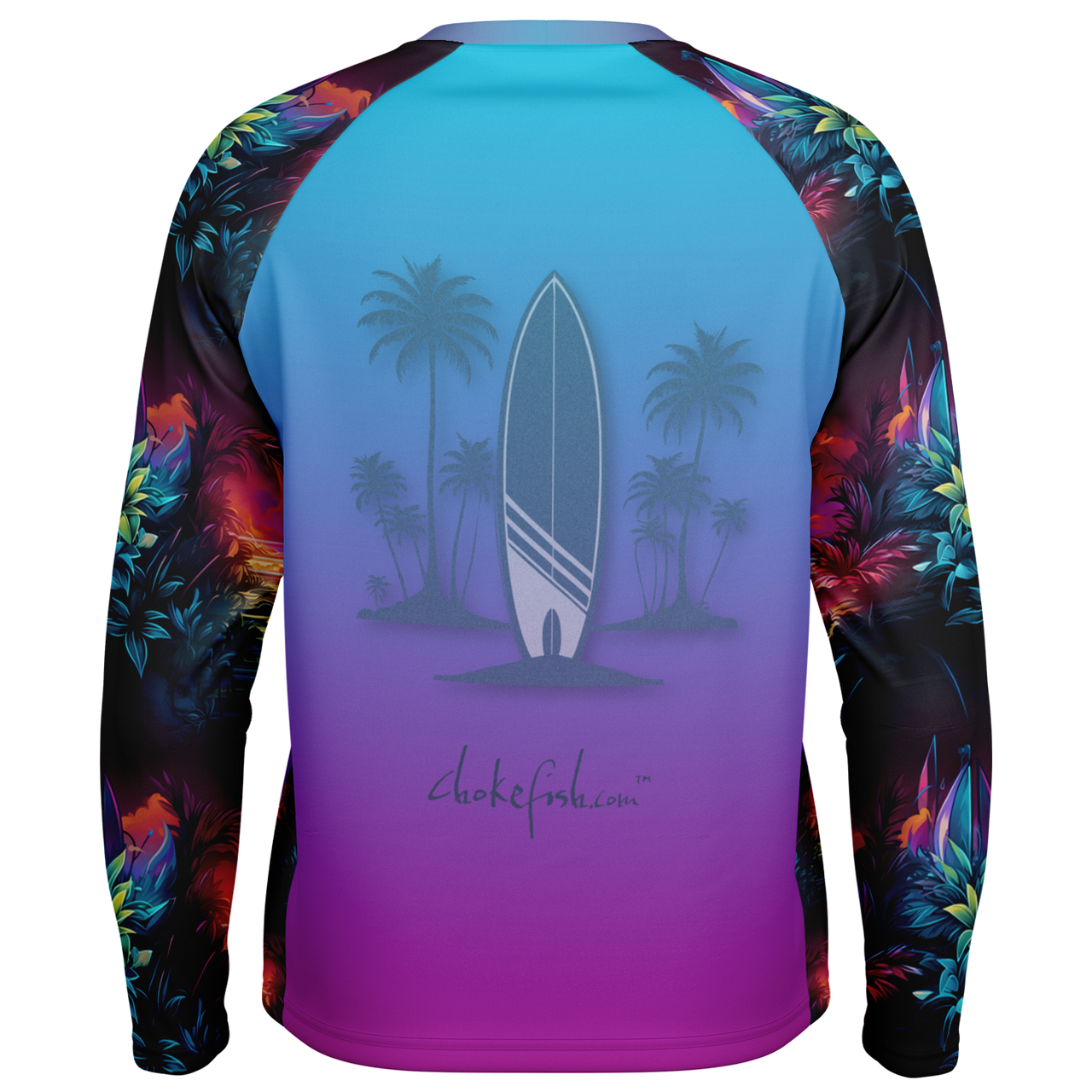 Chokefish™ Long Sleeve Every Day All Weather Surfboards Shirt Men's-007 - SLE