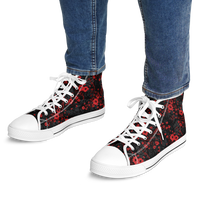 Chokefish™ Urban Peak Retro High Tops-Floral-003