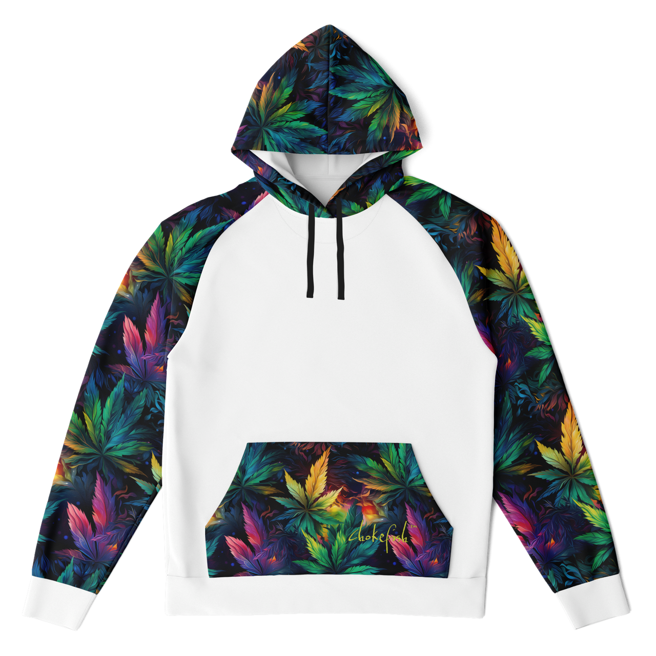 Chokefish™ Cannabis Raglan Remix-021W