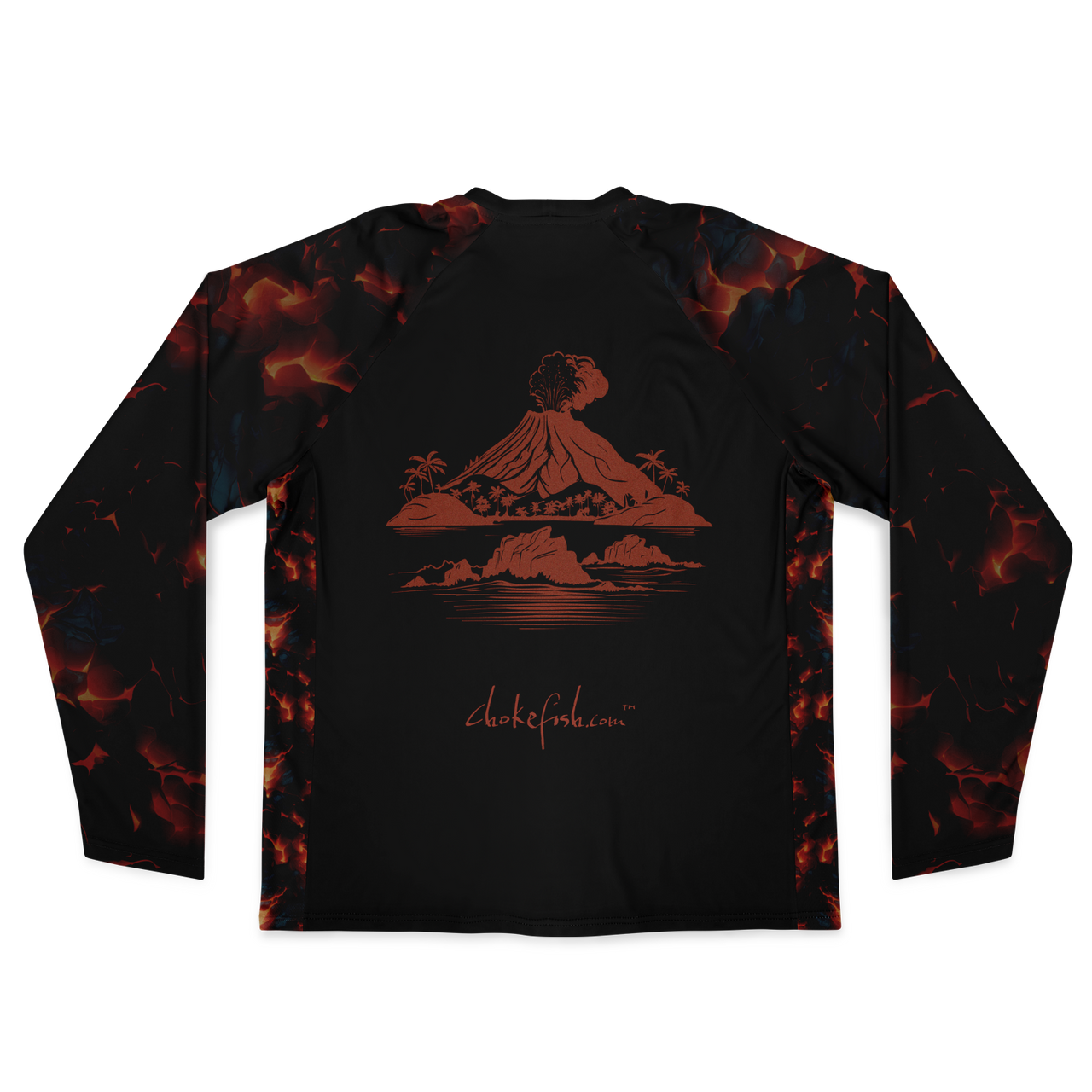 Chokefish™ Long Sleeve Every Day All Weather Volcano Shirt Men's-004 - SLE
