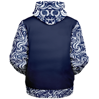 Chokefish™ Microfleece Zip-Up Hoodie Maori-006B