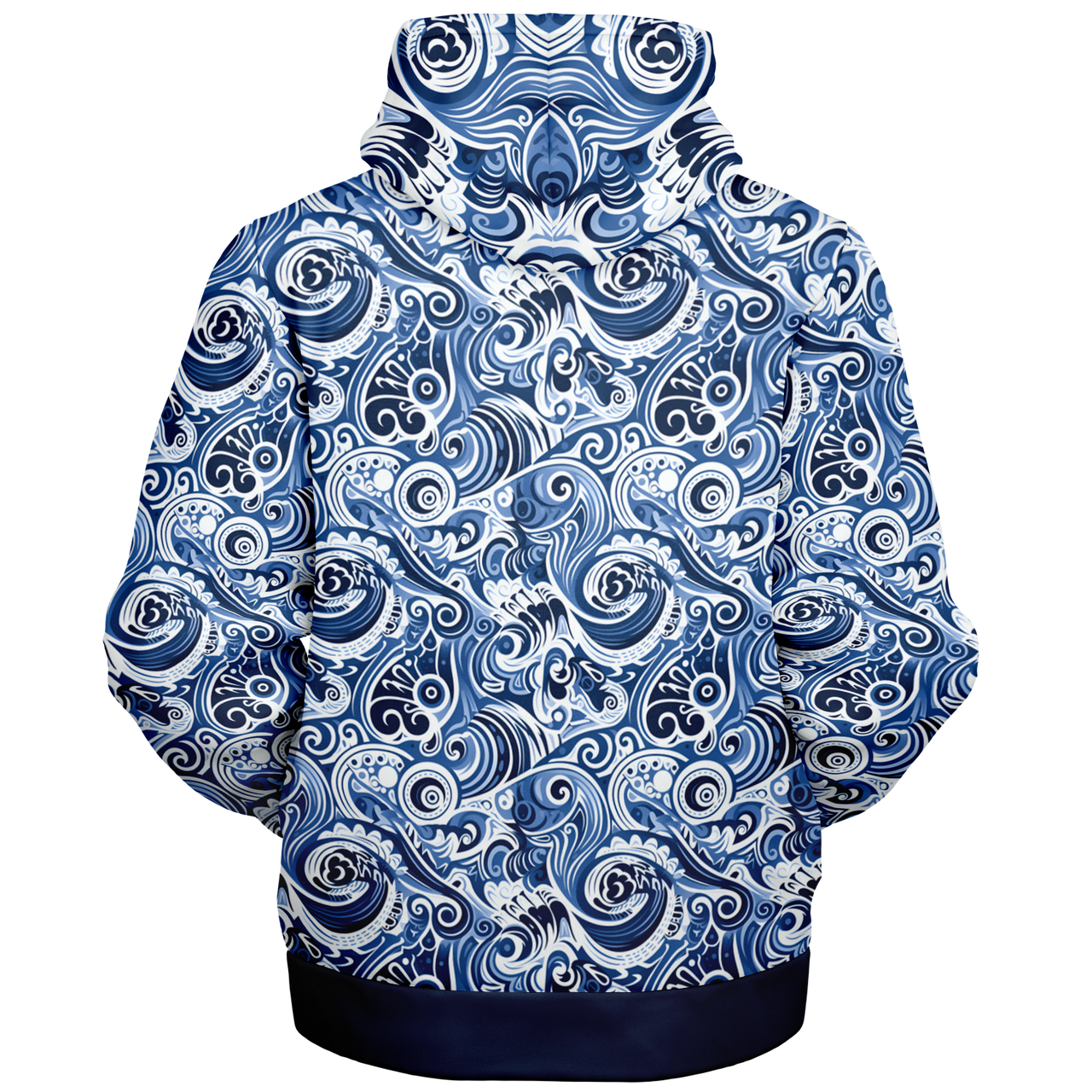 Chokefish™ Microfleece Zip-Up Hoodie Maori-002-2
