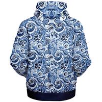 Chokefish™ Microfleece Zip-Up Hoodie Maori-002-2