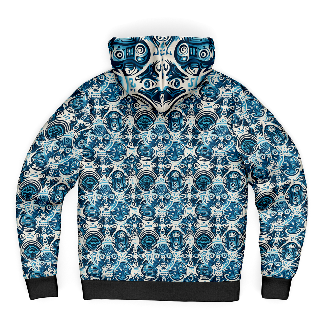 Chokefish™ Microfleece Zip-Up Hoodie Sun&Saltwater-001B