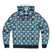 Chokefish™ Microfleece Zip-Up Hoodie Sun&Saltwater-001B