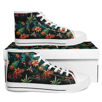 Chokefish™ Urban Peak Retro High Tops-Floral-007
