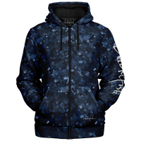 Chokefish™ Microfleece Zip-Up Hoodie Camouflage-018B