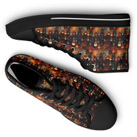 Chokefish™ Urban Peak Retro High Tops-Skulls-002