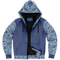Chokefish™ Microfleece Zip-Up Hoodie Maori-001B